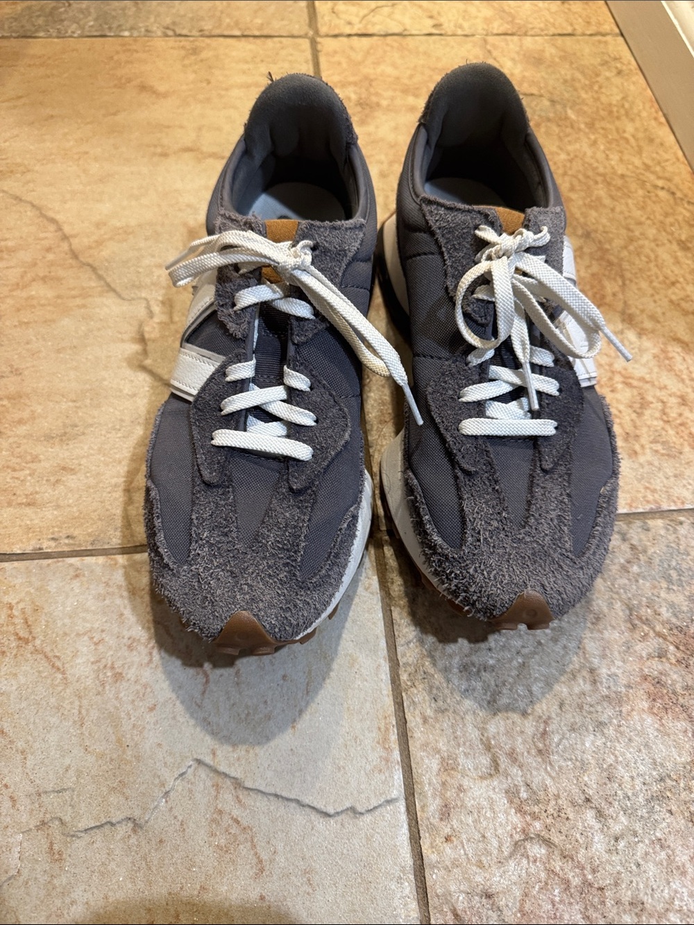 New balance Gray Lace-Up Athletic Sneakers